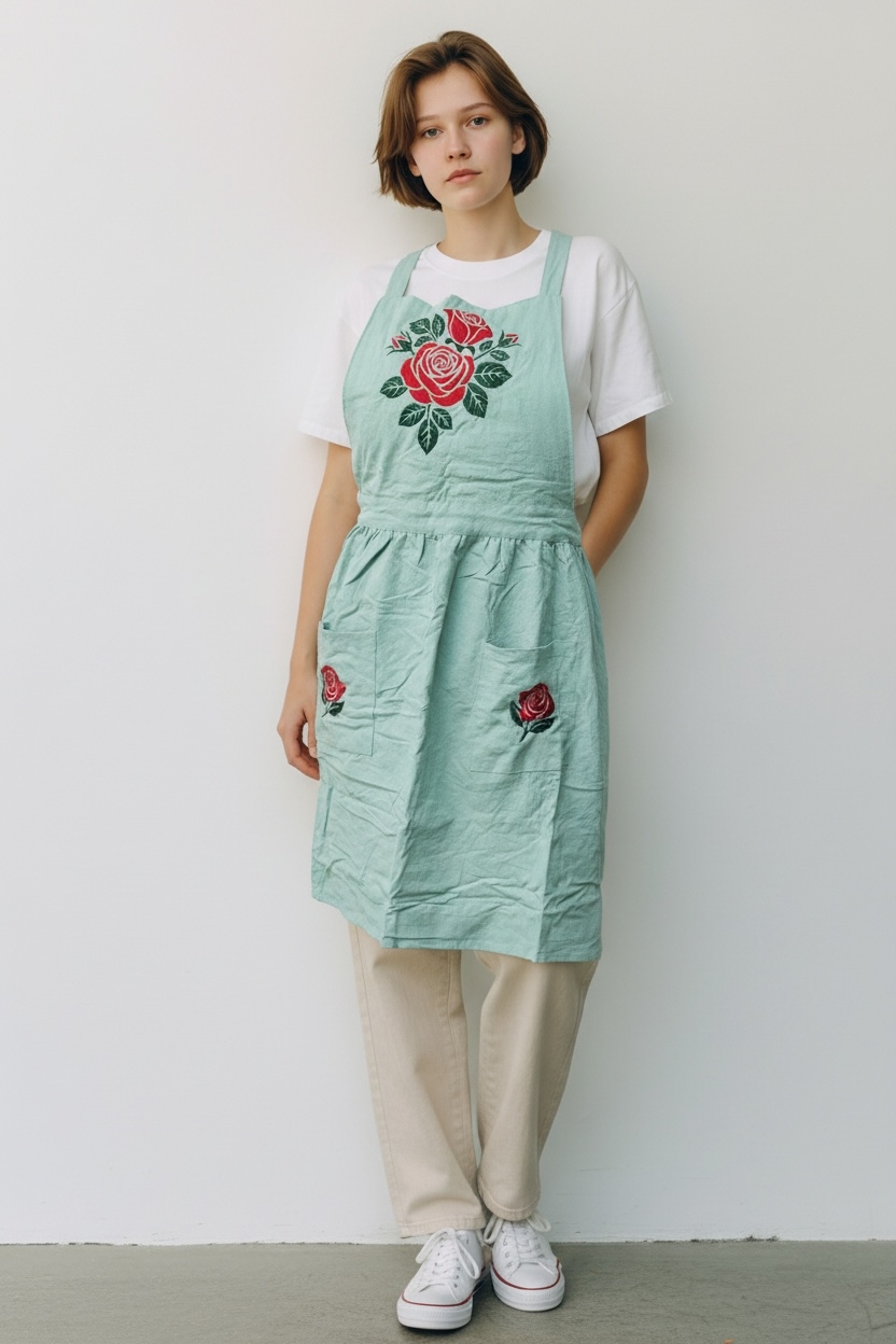 Floral Apron