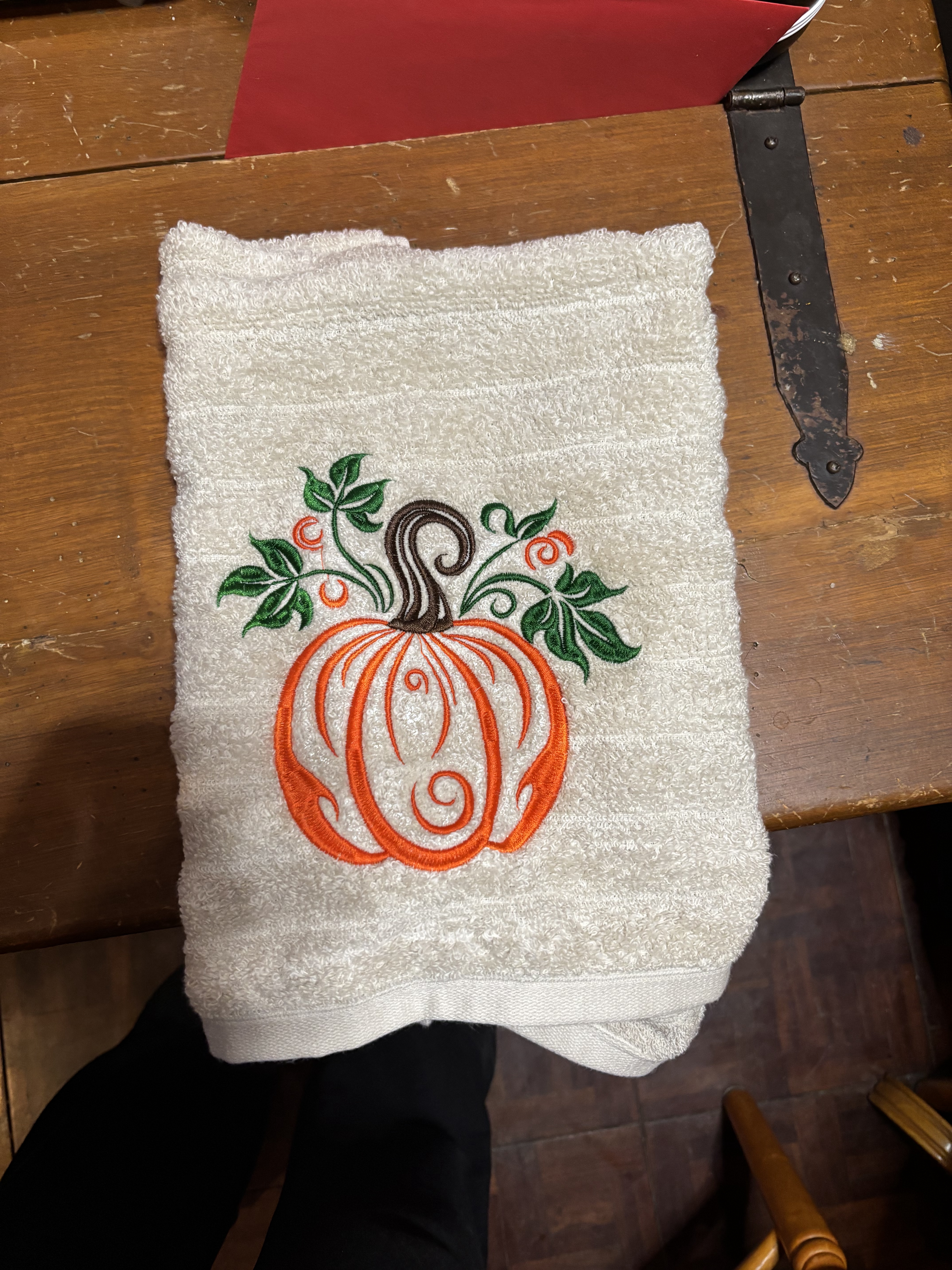 Custom embroidery project by Hot Threadz