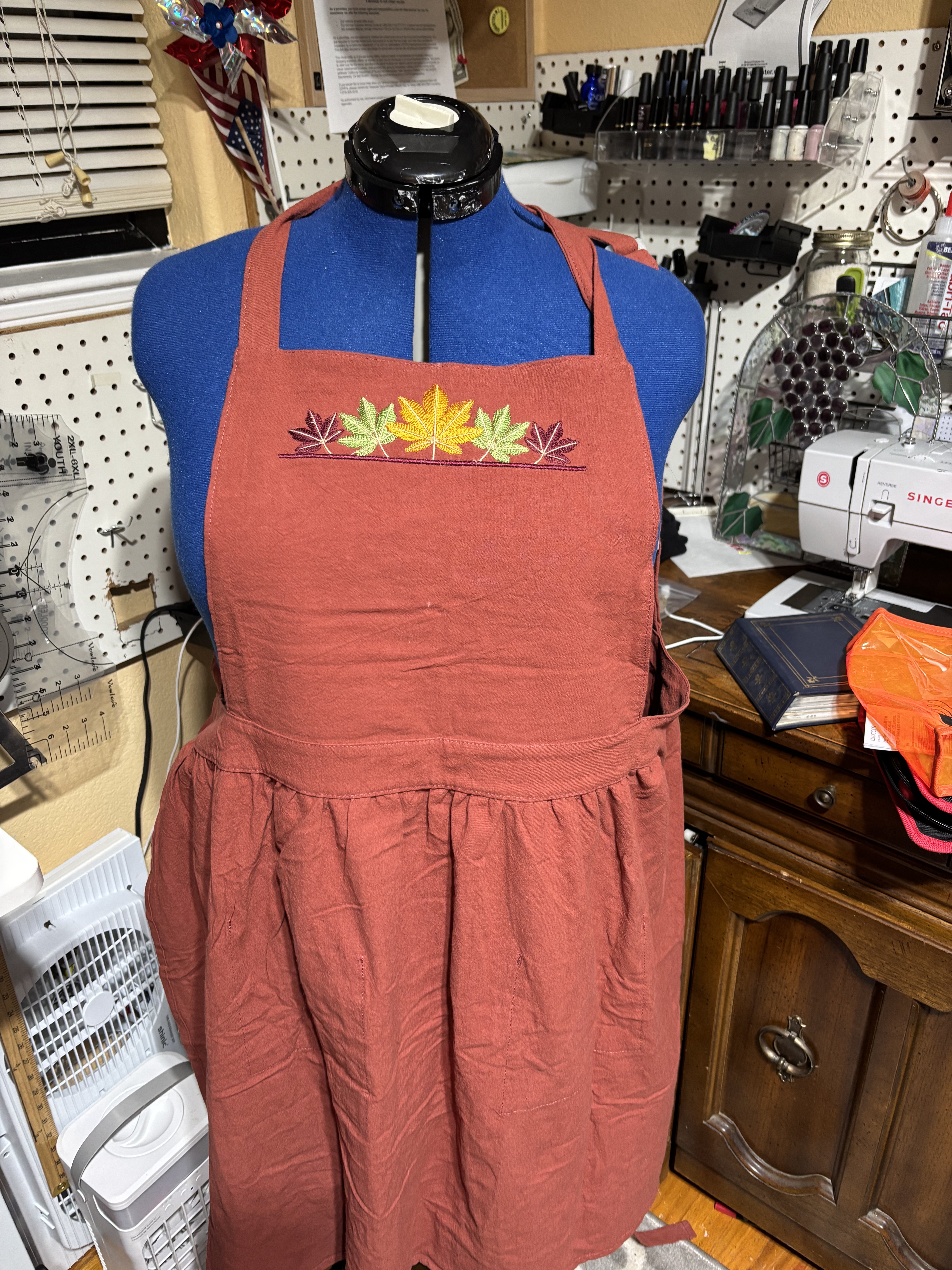 Fall apron