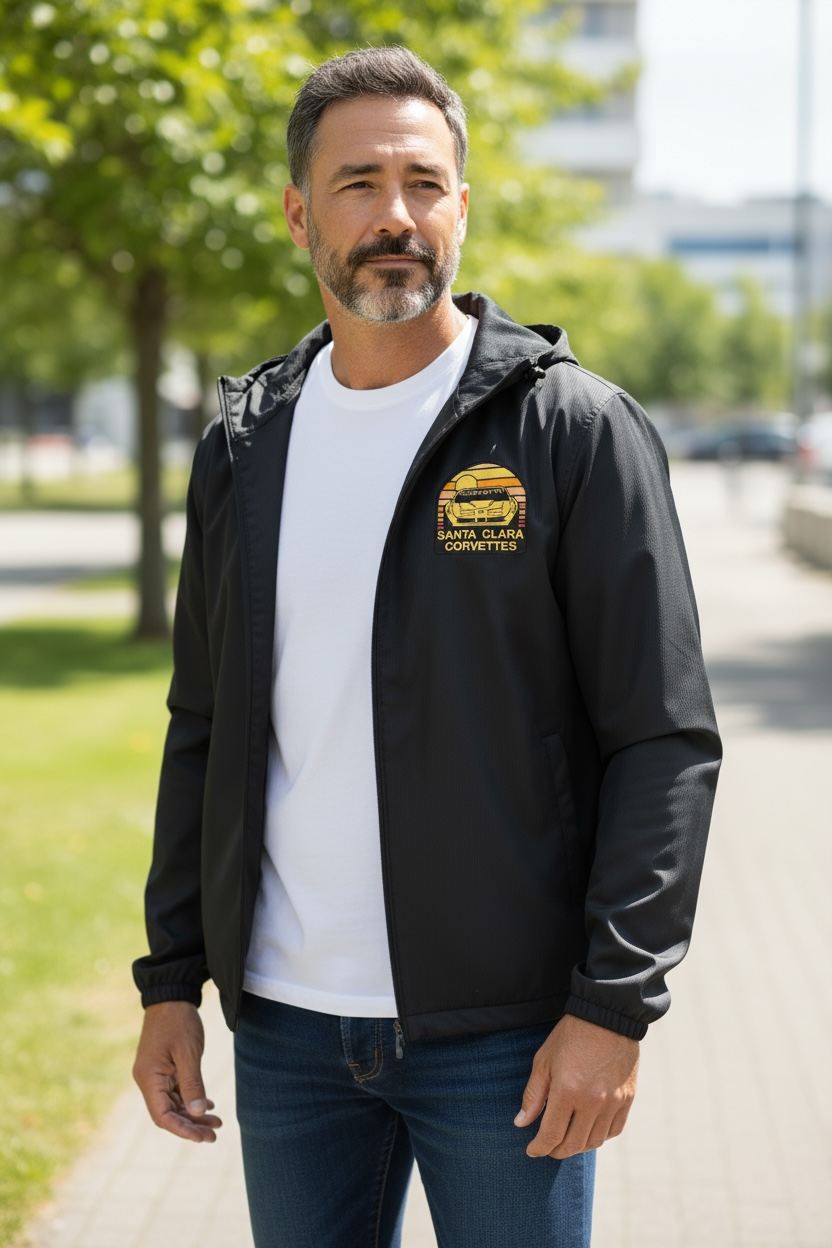 Custom embroidered jacket