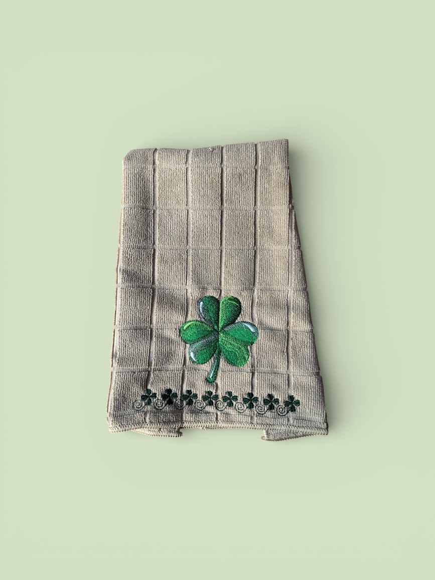 St. Patrick's Day kitchen towel